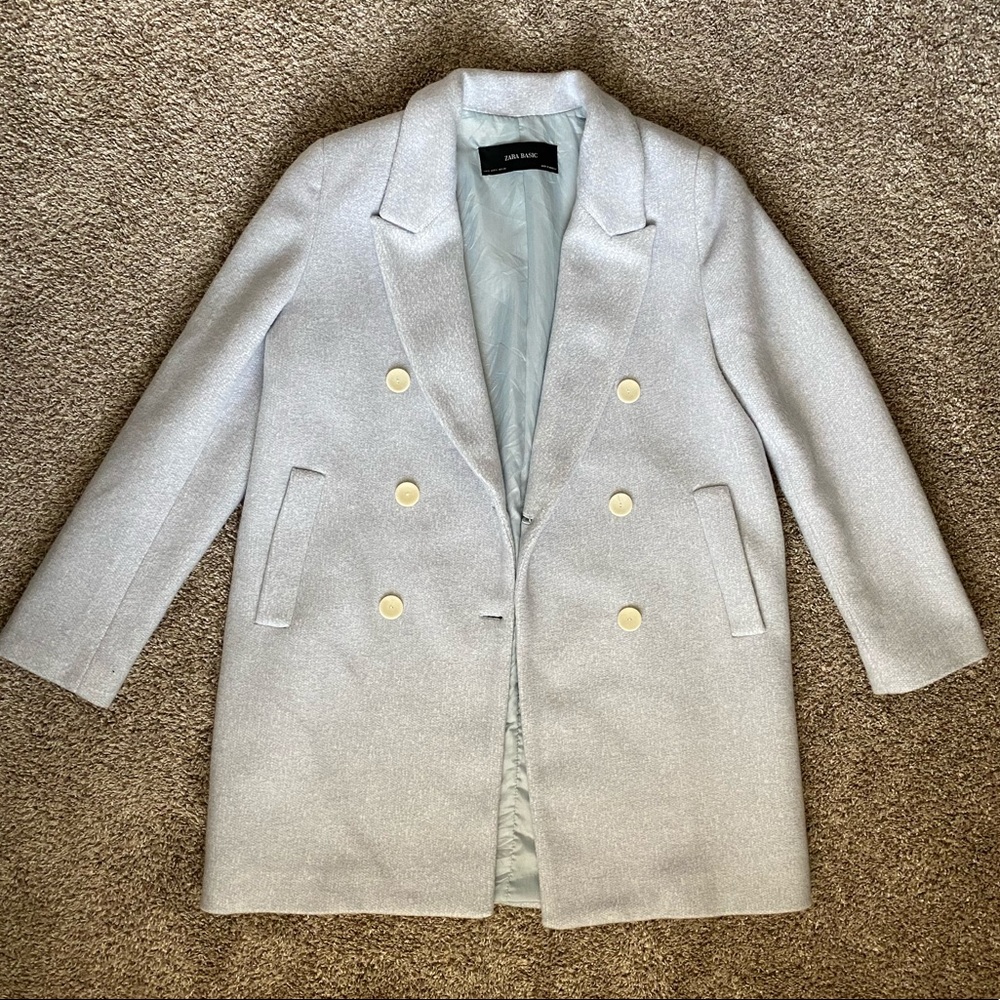 Zara Basic Coat (Small)